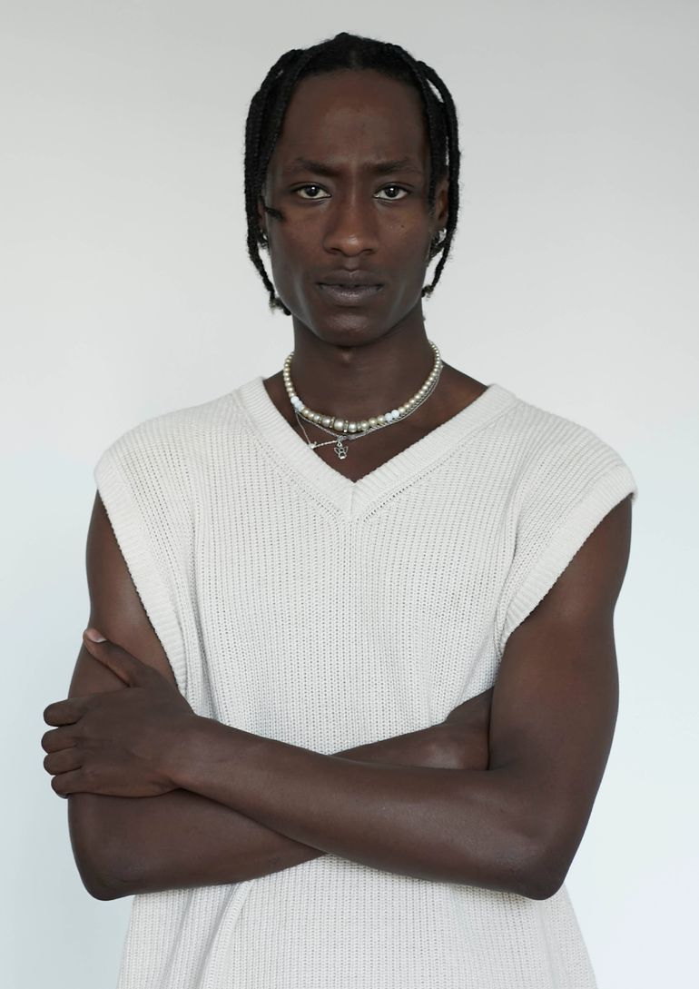 Anselme Nsango polaroid photo