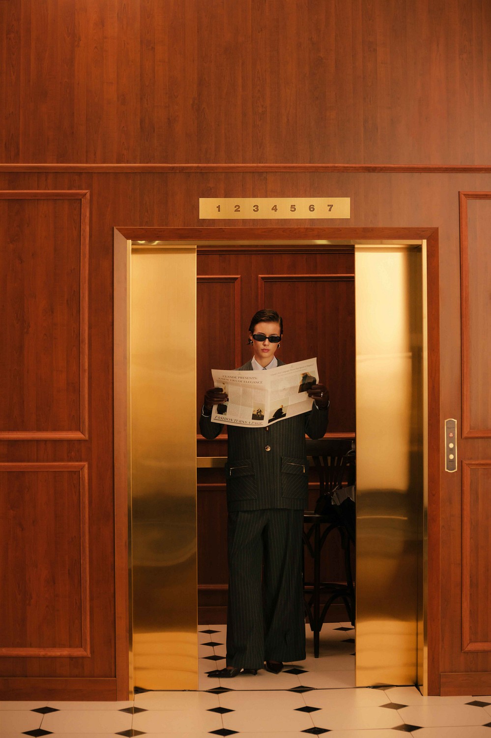 Nancy Scheneider & Tess Van De Bleek for Clande news photo