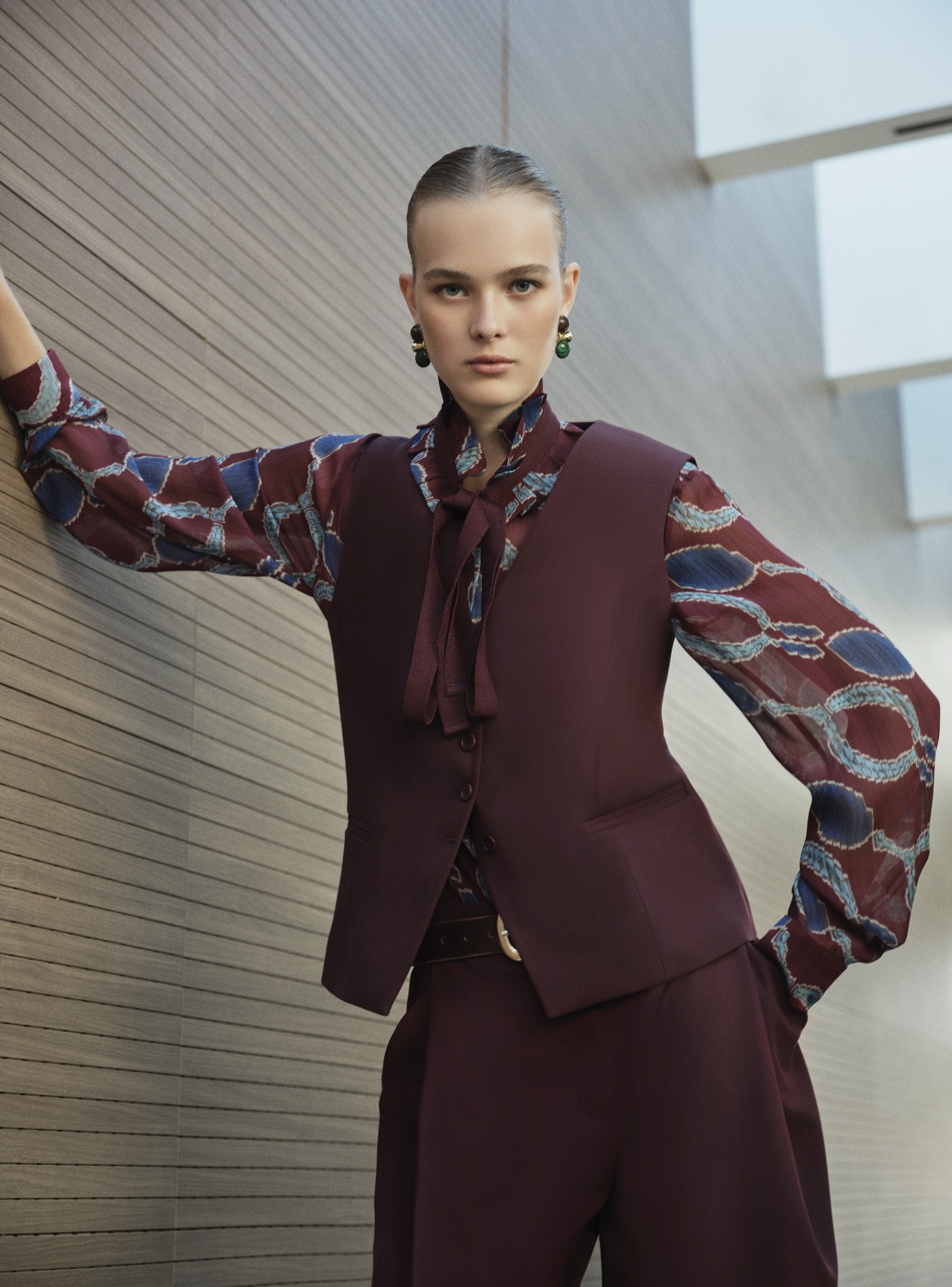 Alina Zyrianova for Roman FW’25-26 news photo