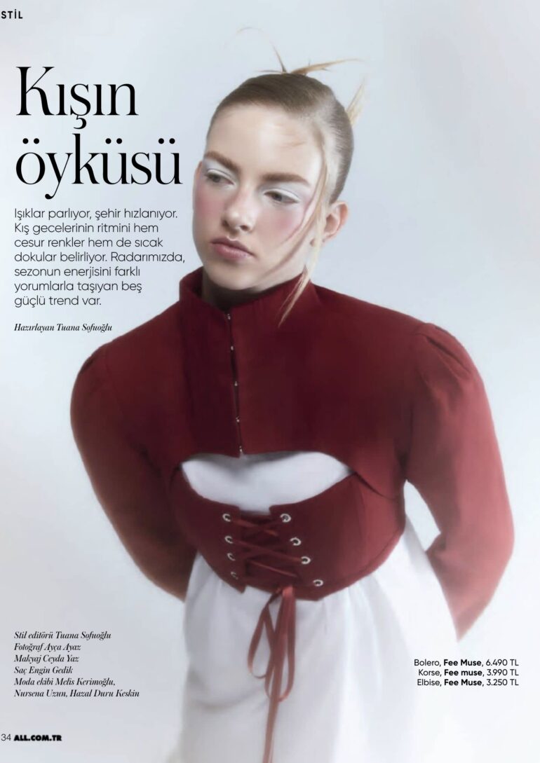 Beach editorial shell portrait