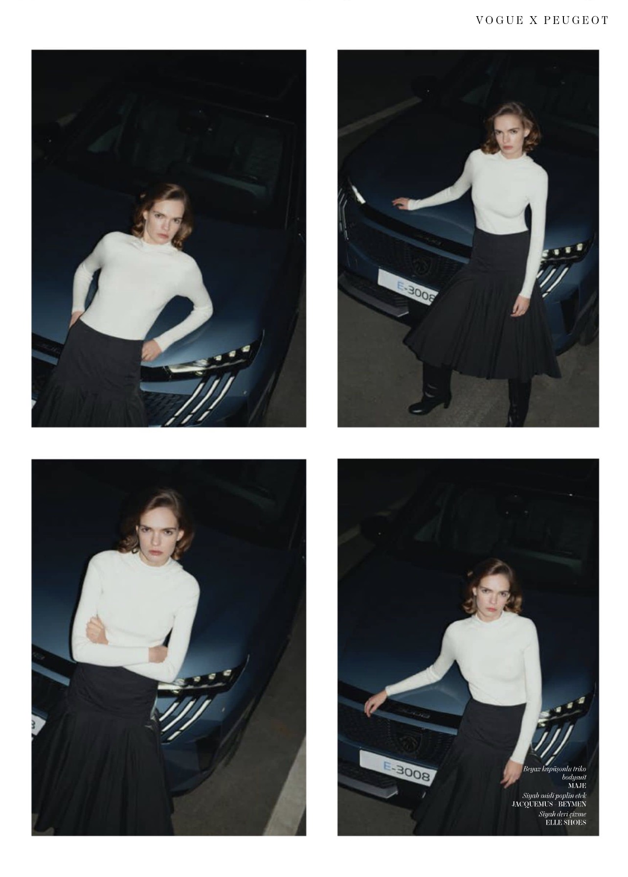 Uliana for Vogue x Peugeot news photo
