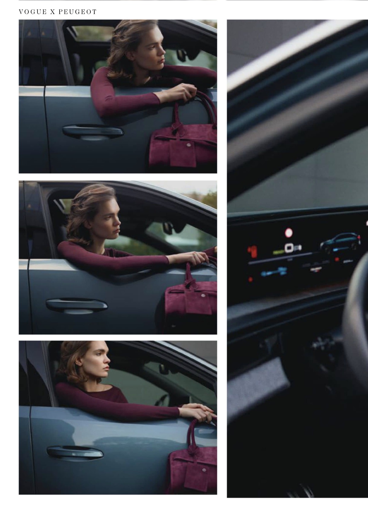 Uliana for Vogue x Peugeot news photo