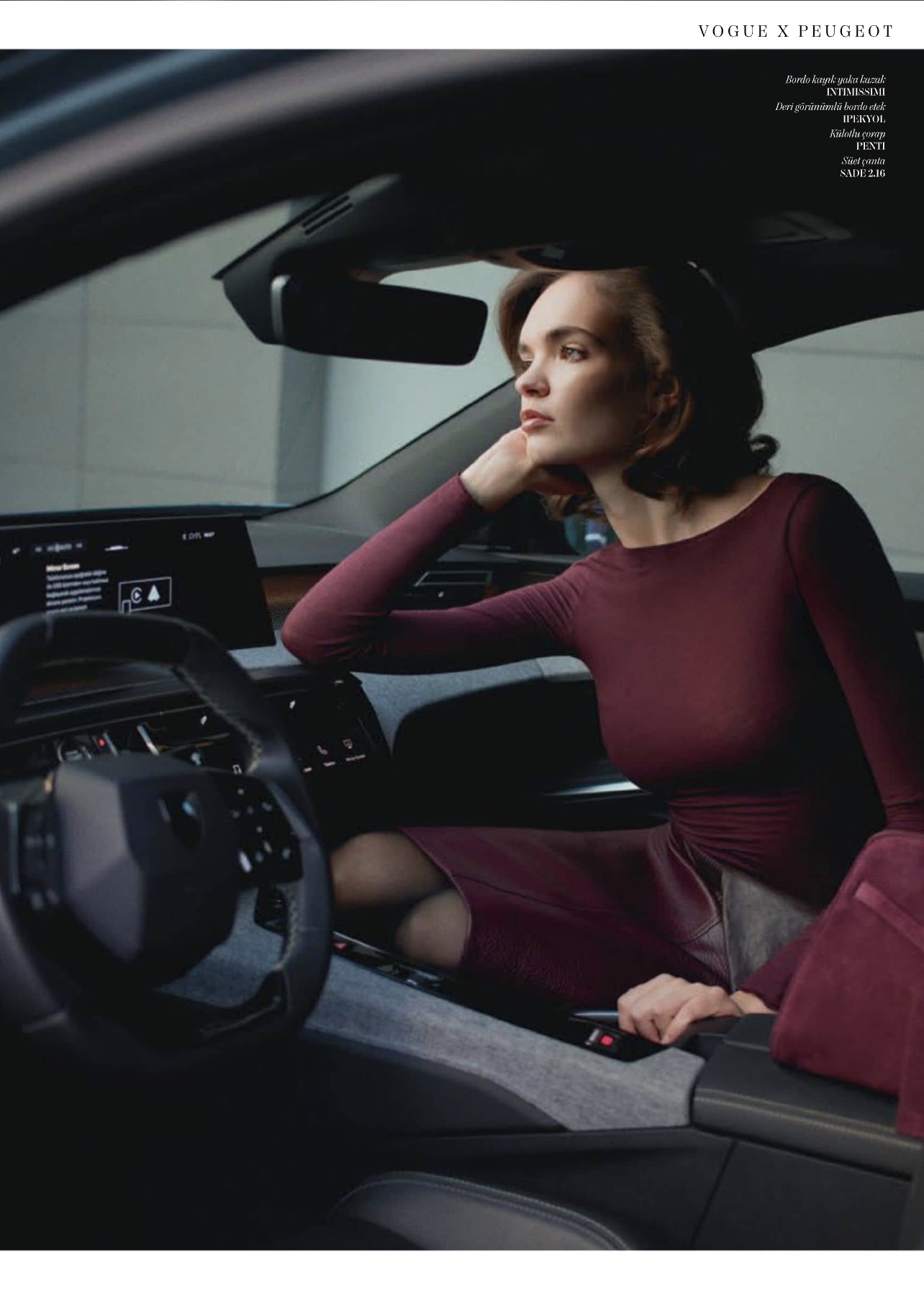 Uliana for Vogue x Peugeot news photo