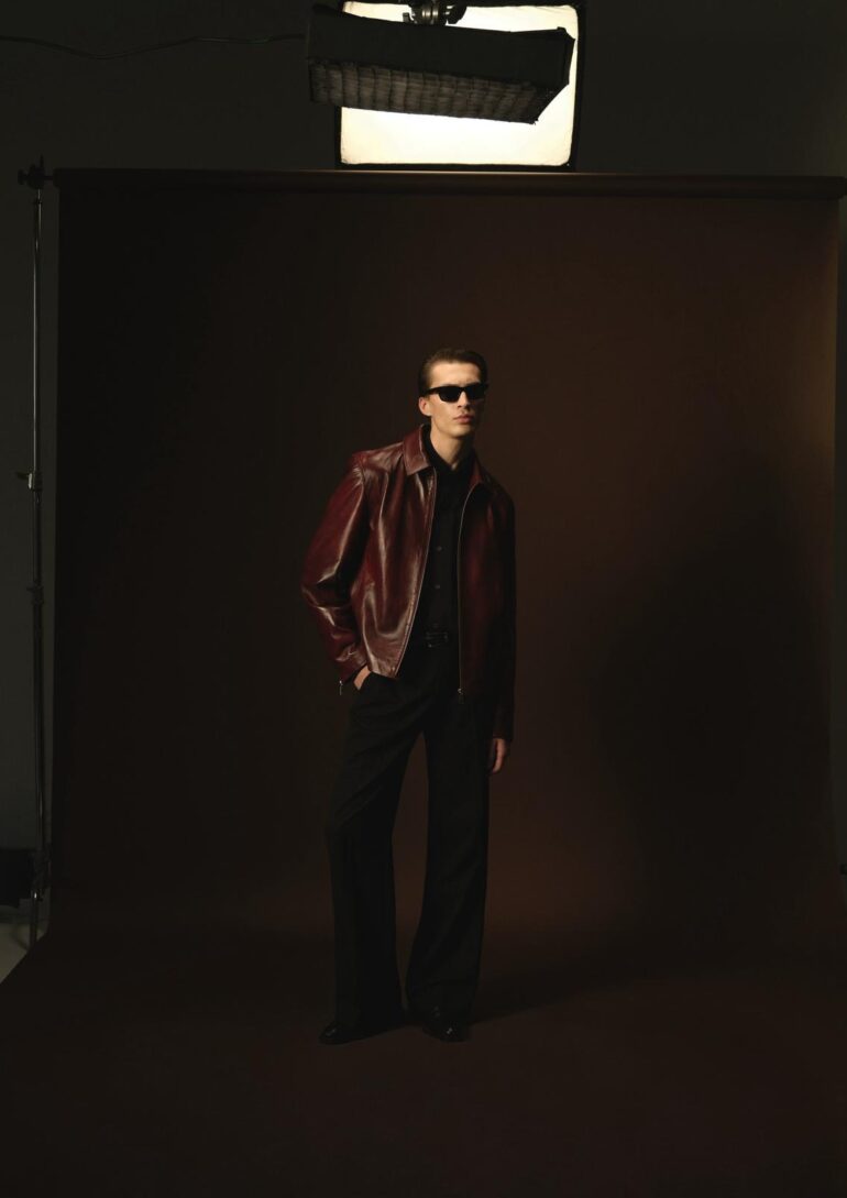 Beach editorial shell portrait